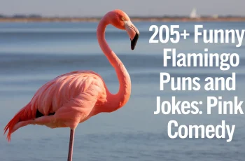 205+ Funny Flamingo Puns and Jokes: Pink Comedy