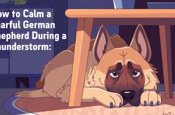 How to Calm a Fearful German Shepherd During a Thunderstorm: A Comprehensive Guide