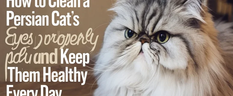 How to Clean a Persian Cat’s Eyes Properly and Keep Them Healthy Every Day